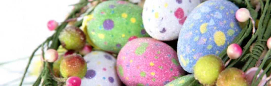 April 10th and 12th Closed for Good Friday and Easter Sunday